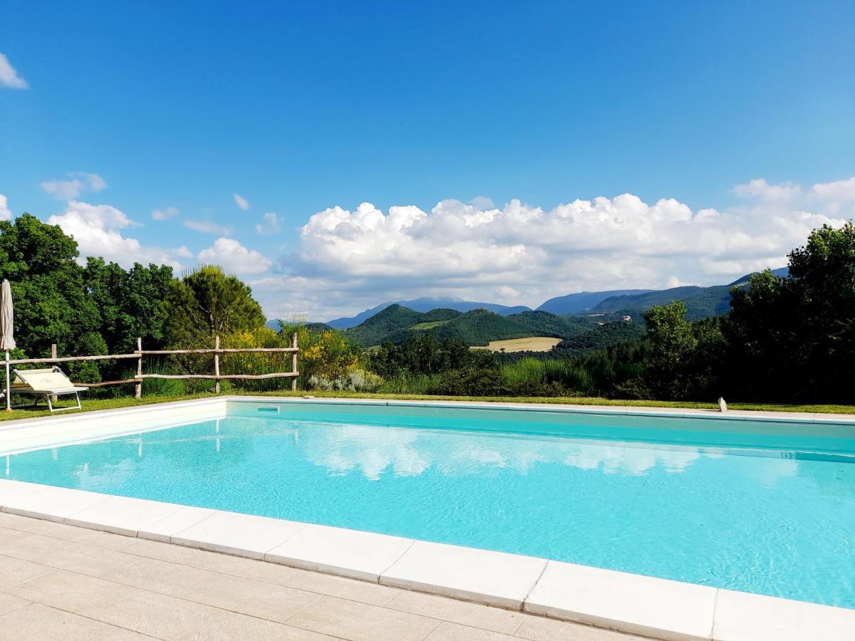 Agriturismo Del Frontino - Lo Studio 阿夸拉尼亚 外观 照片